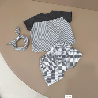 Set 3 món : Áo , Quần , Khăn phong cách Hàn