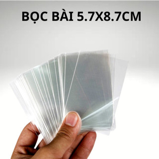 [100 Cái] Bọc bài, sleeve đựng card kích thước 5.7 x 8.7cm