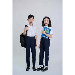 Quần đồng phục học sinh tiểu học thương hiệu FMF  nam/nữ chất poly siêu mát bền màu thấm hút mồ hôi