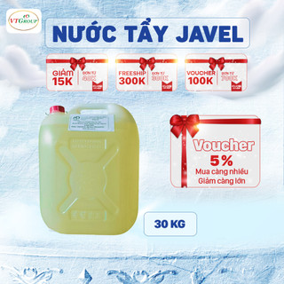 Nước tẩy javel zily can 30kg - nồng độ