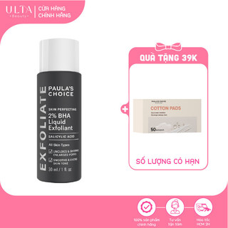 Dung dịch tẩy da chết hóa học paula’s choice 2% bha liquid 30ml