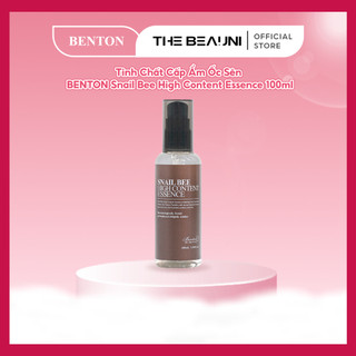 Tinh Chất Cấp Ẩm Ốc Sên Kết Hợp 6 Loại Peptide Giúp Da Căng Bóng BENTON Snail Bee High Content Essence 100ml