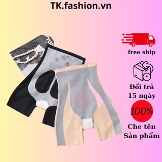 Quần Định Hình Nâng Mông Nịt Bụng Siết Eo, Quần Lót Gen Bụng Cạp Cao Siết Eo Co Giãn Thoáng Mát Không Đường May 5.0