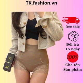 Quần Định Hình Nâng Mông Nịt Bụng Siết Eo, Quần Lót Gen Bụng Cạp Cao Siết Eo Co Giãn Thoáng Mát