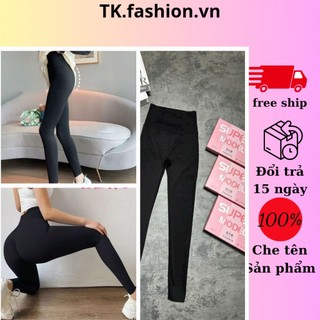 Quần legging nữ su đúc nâng mông định hình che khuyết điểm 6.0 7.0 Hàng full box chuẩn QC