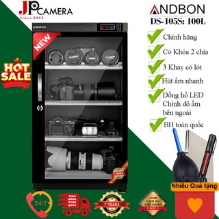 Tủ chống ẩm 100 lít, Andbon DS-105S - (New model 2022)