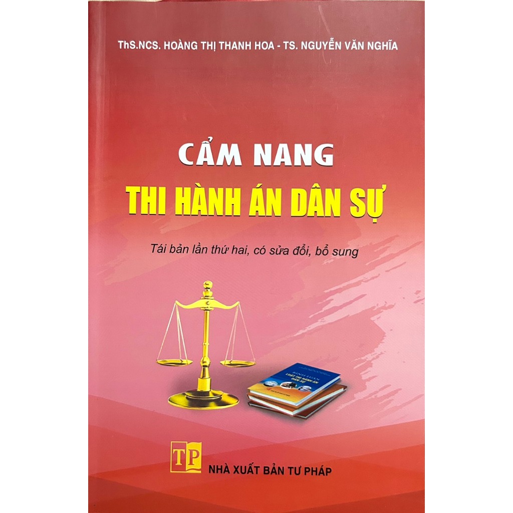 Sách - Cẩm Nang Thi Hành Án Dân Sự
