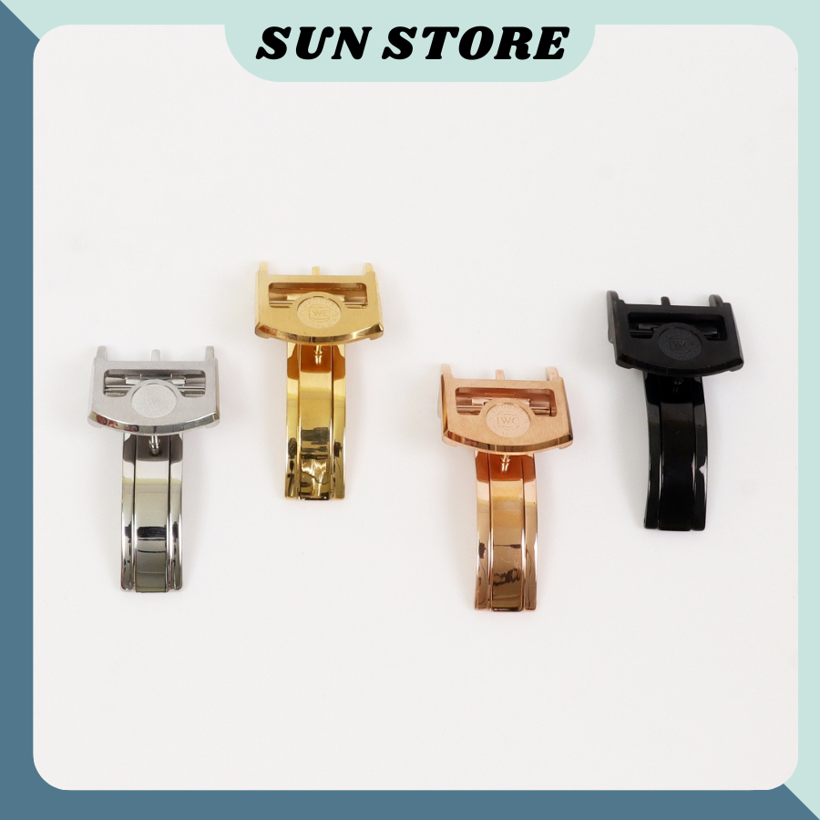 Khóa đồng hồ SUN STORE chốt dây đồng hồ IWC Spitfire Timezon Bồ Đào Nha làm từ thép không gỉ 316L ca