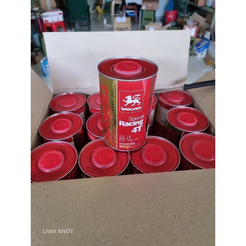 Nhớt xe ga full tổng hợp wolver secial 10w30