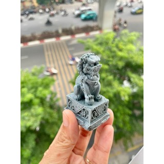 Tượng sư tử trang trí tiểu cảnh phong thủy, hòn non bộ, terrarium