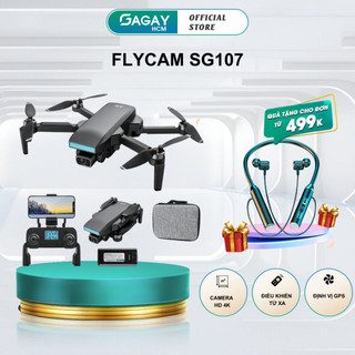 Flycam SG107 Max Định Vị GPS Động Cơ Không Chổi Than Hình Ảnh Sắc Nét Thời Lượng Pin dài