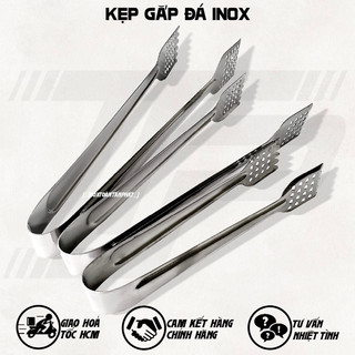 Kẹp gắp đá inox - kẹp gắp than inox - kẹp gắp inox