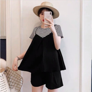 Bộ đồ bầu mặc nhà mùa hè chất mát