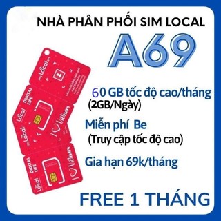 Sim 4g mobifone local sẵn 1 tháng đầu miễn phí vào mạng tốc độ cao - sim a69 a79 a119 sky69 sky79