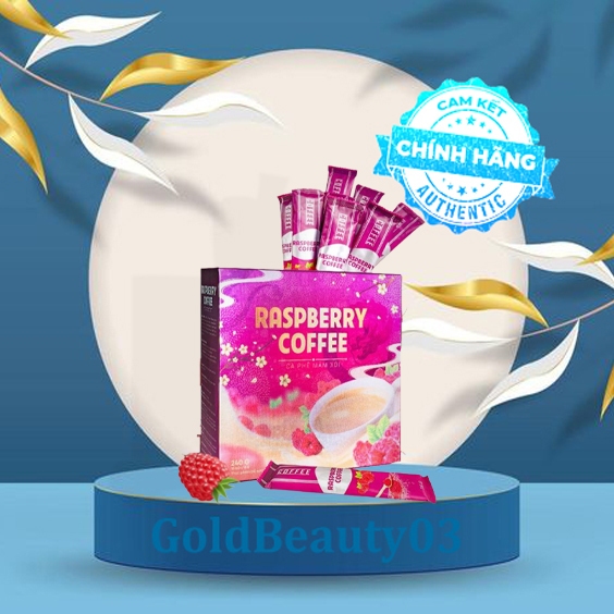 [CHÍNH HÃNG] Cà Phê Mâm Xôi Giảm Cân Raspberry Coffee mẫu mới