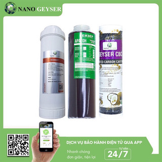 Bộ 3 lõi lọc nước Ecotar 3/Ecotar 5
