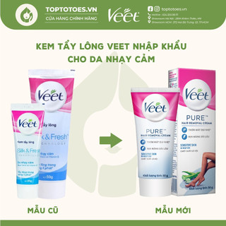 Kem tẩy lông Veet & Velvet bản Nga an toàn, lành tính, hiệu quả