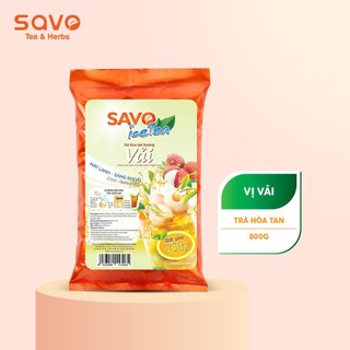 Trà Vải SAVO Icetea hoà tan (túi 800g)