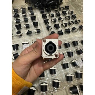 Jack loa âm speakon Prat bọc inox