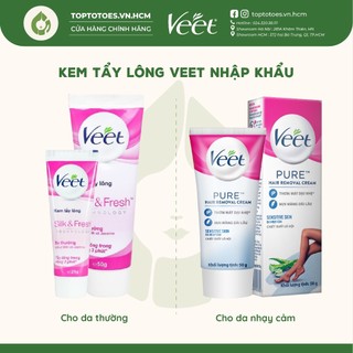 Kem tẩy lông Veet & Velvet bản Nga an toàn, lành tính, hiệu quả
