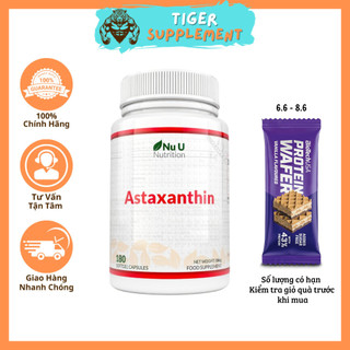 Natural Astaxanthin 180 Viên - Chống lão hóa phục hồi cơ