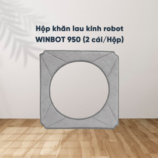 Hộp khăn lau kính robot Ecovacs Winbot 950 (2 cái/Hộp)