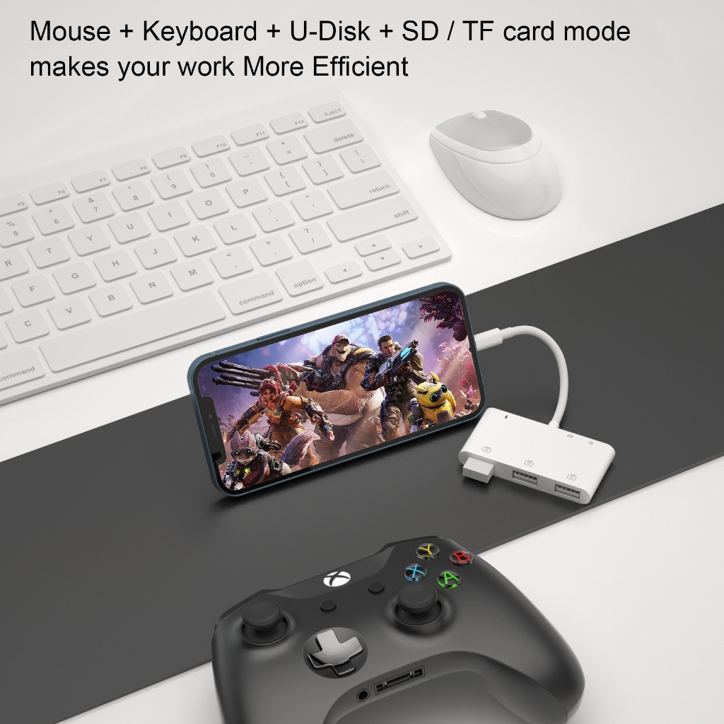 FEINODI, bộ chuyển đổiOTG, bộ chuyển đổi giắc cắm sáu trong một | BigBuy360 - bigbuy360.vn