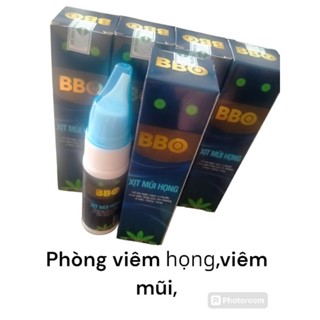 Xịt mũi, họng BBO chai 70 ml phòng ngừa vi khuẩn virus xâm nhập ở mũi ,miệng ,họng