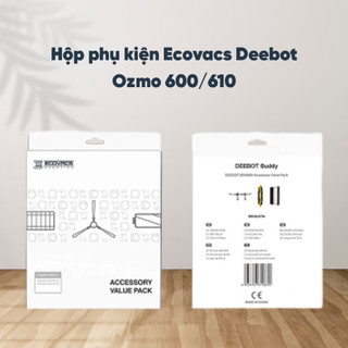 Hộp phụ kiện Robot Ecovacs Deebot OZMO 600/610 - Hàng Chính Hãng