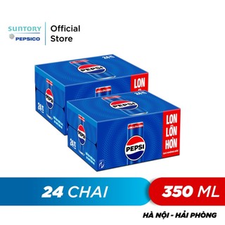 Combo 2 Thùng 24 Lon Pepsi (320ml/lon hoặc 350ml/lon)
