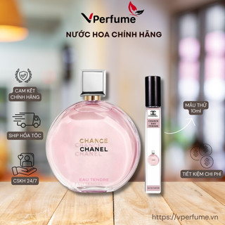 Nước Hoa Nữ Cha.nel Chance Eau Tendre EDP - Mẫu thử 10ml