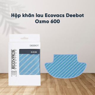 Hộp khăn lau Robot hút bụi lau nhà Deebot ozmo 600 _Hàng chính hãng
