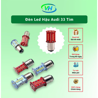 Đèn Led Hậu Audi 33 Tim Cho Ôtô Xe Máy, Siêu Sáng, Chống Nước, Hiệu Ứng Đẹp