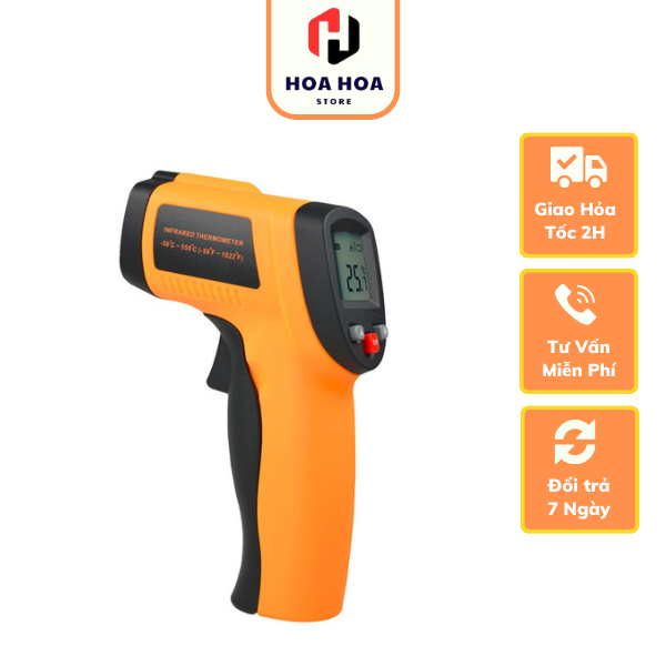 Máy đo nhiệt độ từ xa GM550 chính xác, dễ dàng sử dụng