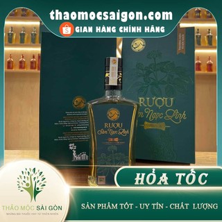 Rượu sâm Ngọc Linh Lable Green 500ml 29% HL 4g/l - Vị ngon dễ uống, giảm căng thẳng, giảm stress hiệu quả