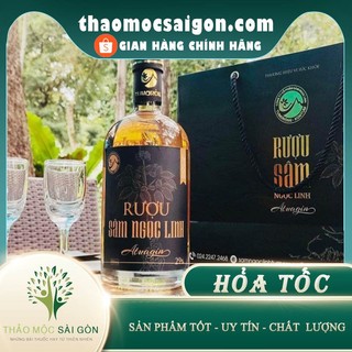 Rượu sâm Ngọc Linh Lable Black 500ml 29% - Vị ngon dễ uống, giảm căng thẳng, giảm stress hiệu quả