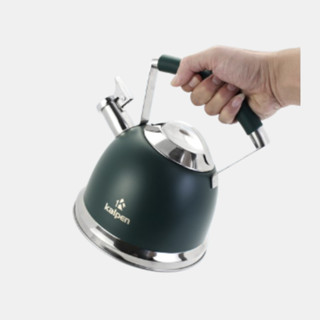 Ấm đun nước inox 304 cao cấp 5 đáy Kalpen  KK02  dung tích 2.5L  cho bếp từ, bếp gas, hồng ngoại, công nghệ Đức