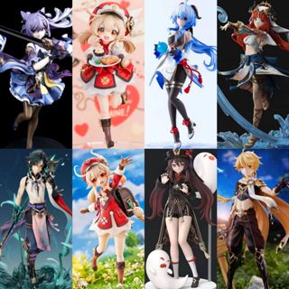 >10 mẫu [ hỏa tốc hcm ] Tổng hợp Mô Hình Figure Genshin Impact 18cm sắc nét dễ thương hutao klee zhongli qanyu