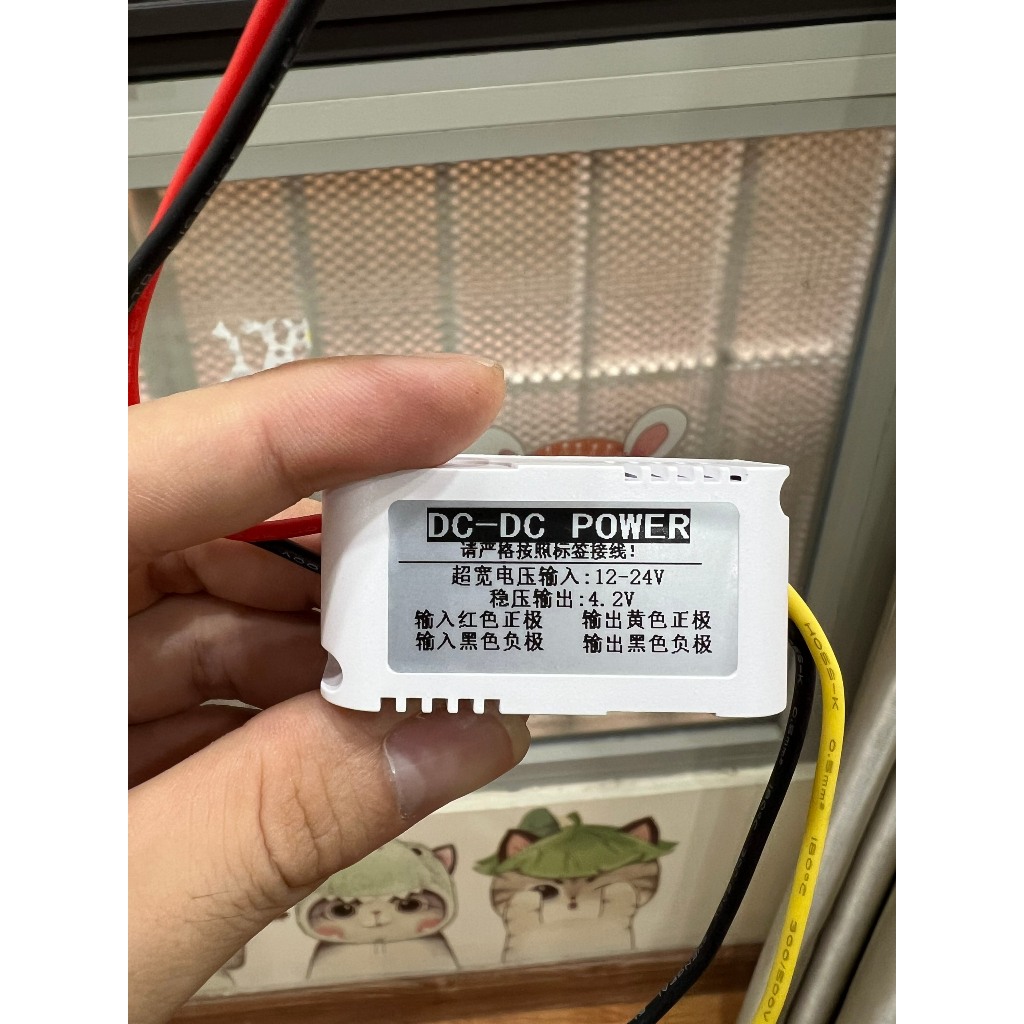 BỘ HẠ ÁP 12V-24V XUỐNG 4.2V