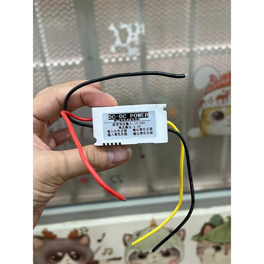 MẠCH HẠ ÁP 12V/24V XUỐNG 3.3V