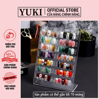  Bảng mica trong gắn mẫu - bảng bày sơn mẫu - bảng bày mẫu sơn gel- bảng trưng bày mẫu sơn sẵn nail box 