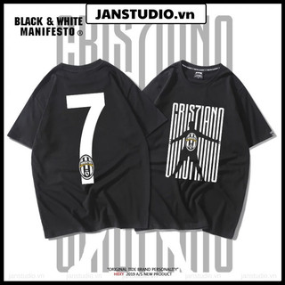 Áo thun Cristiano Ronaldo CR7 Manchester phong cách trẻ trung nam nữ đủ size