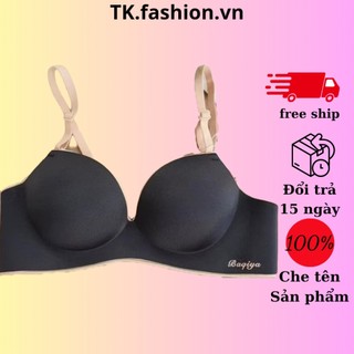 Áo lót nữ su đúc bàn tay nâng ngực không gọng HA71 đệm dày vừa