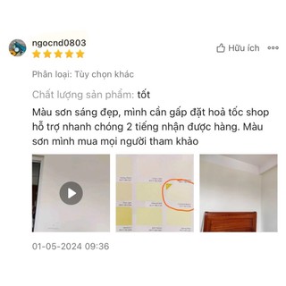 (Tặng kèm chổi quét) Sơn tường nhà Dulux Maxilite Smooth 2L chiết lẻ – Sơn trắng, giá rẻ