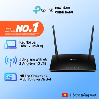 Bộ phát wifi di động tp-link tl-mr6400 4g lte chuẩn n 300mbps