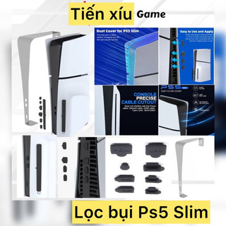 Lọc bụi máy Ps5 Slim của hãng Ipega dust plugs Kit lọc bụi bẩn lông tóc máy game PS5 SLIM