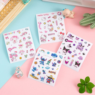 Hình dán sticker chống thấm nước Kuromi - Hello Kitty - Cinnamoroll - Melody - Stitch