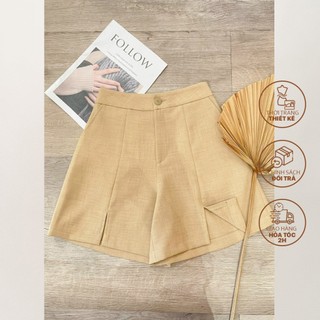 Quần short xẻ đùi Jena _ Leila Closet.