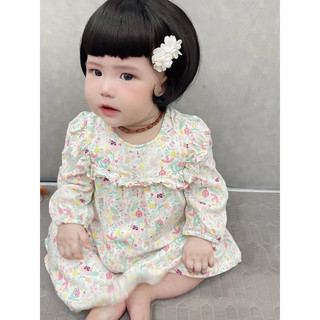 Kẹp tóc ren style Hàn - Kẹp tóc tiểu thư cho bé
