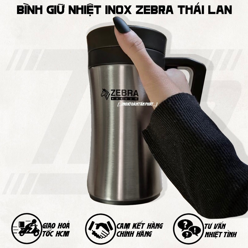 Bình Giữ Nhiệt Zebra 450ml